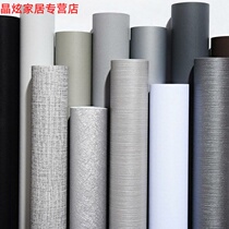 Self-adhesive cabinet desktop floor white paste home furniture stickers refurbished wallpaper waterproof wood veneer film