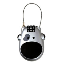 Motorcycle electric locomotive full helmet fixed steel wire rope anti-theft anti-pry helmet lock common