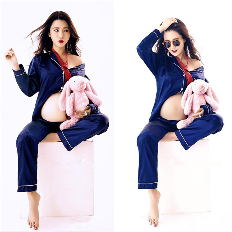 Pregnant Woman Photos Clothing Photos Of Pregnant Women Photography Clothing New Cute Home Gestation Mommy Pregnant Women Photos of Authentic Clothing