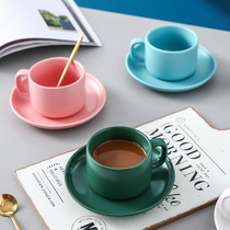 Eurostyle small lavish coffee cup ins wind cup disc suit tea cup home delicately mug ceramic Lower afternoon tea tea set