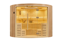 Mastercard bathroom 3 meters round household sweat steaming room Sauna room imported plate sweat steaming room mobile physiotherapy room