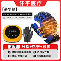 Правая рука, роскошная модель М [раздвоение пальцев + горячий компресс + зеркальное изображение]