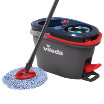 German Vileda rotating mop household one-mop hand-free self-wringing water 2024 new mop with bucket floor mop