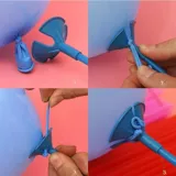 Воздушный шар, пластиковая трубка с аксессуарами