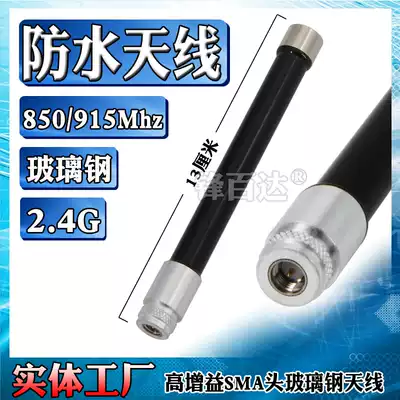 Mini short GSM 840 850 868m 915MHz 2G 5 8G inspection robot waterproof glass fiber image transmission module high gain antenna