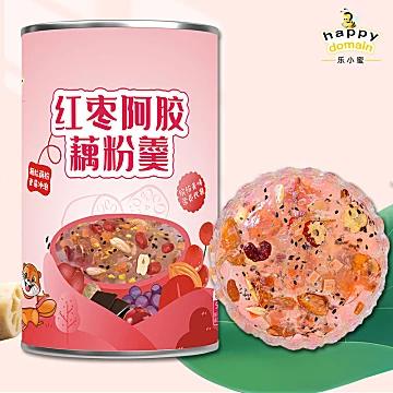 乐小蜜红枣阿胶藕粉颗粒速溶500g