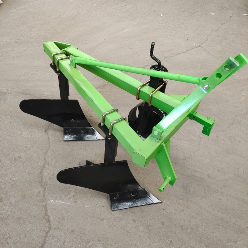 Small Four-Wheel Manganese Steel Type 220 Double-Plow Plow, Small Four-Wheel Suspended Plow, Double Plow, Iron Wheel