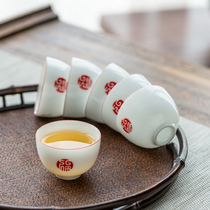 Exploring Ceramic Pint Cup Personal Cup Personal Cup Handmade Green Flower Tea Cup Tea Brewink Tea Brewright Small Tea Bowl Sweet White Porcelain Tea Set