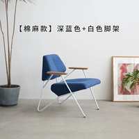 Синий белый штатив, из хлопка и льна