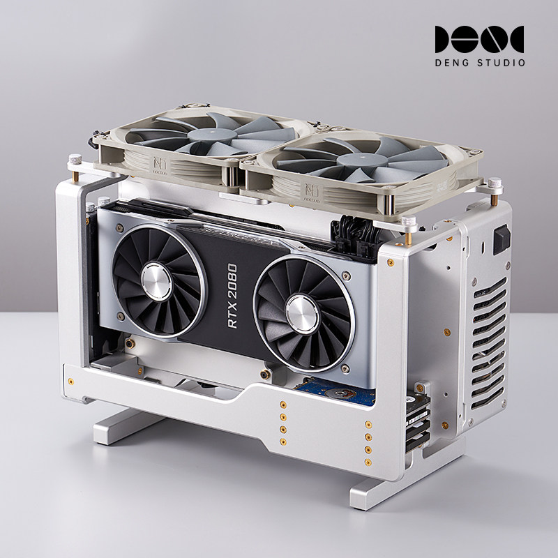 DENG A4X all aluminum itx custom mini water-cooled A4280 chassis air-cooled desktop open