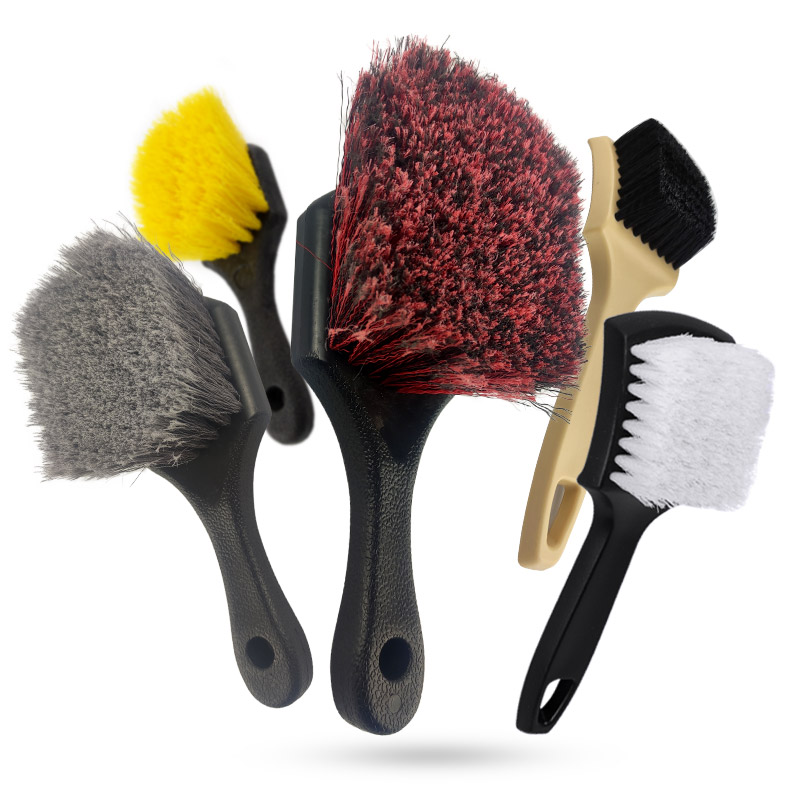 Car wash tire brush brush fiber brush can not cut the fur pad carpet cleaning tool car household supplies