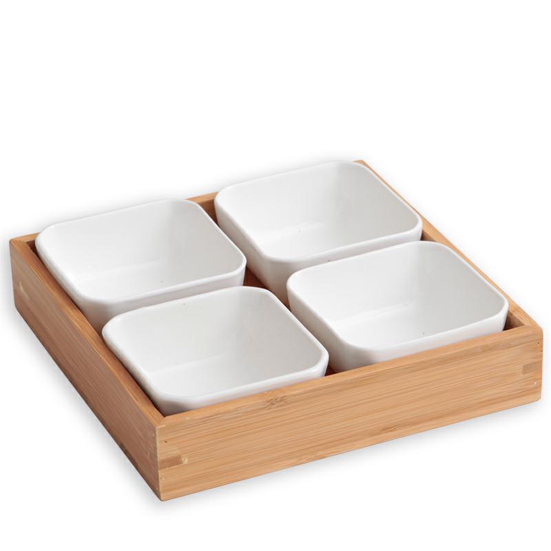 Nordic household ceramics snack dried fruit snacks fruit platter pastry KTV snack plate frame dried fruit tray