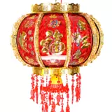 Китайская крутящаяся люстра, светодиодный уличный фонарь для беседки для ограждения, китайский стиль