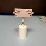 Керамический светодиодный цоколь с рельсами, фонарь, светильник, аксессуары, E27, с винтовым цоколем, 90 градусов