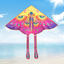 Children kite small number holding children special paper Iris Butterfly Cute Cartoon 2023 New Breeze easy to fly adults