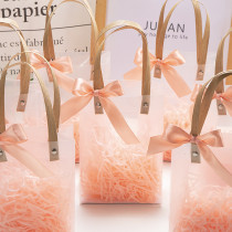 Goddess Festival Gift Bag 3-8 Womens Day Gift to send staff Holidays Happy Transparent Bag Packaging Advanced Sensation