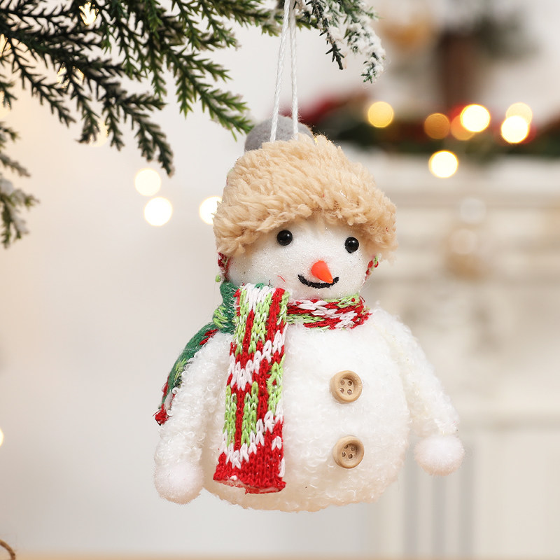 Christmas decoration items, colorful bells, Christmas tree DIY accessories, pendants, five-pointed star doll pendants, gifts pic 8