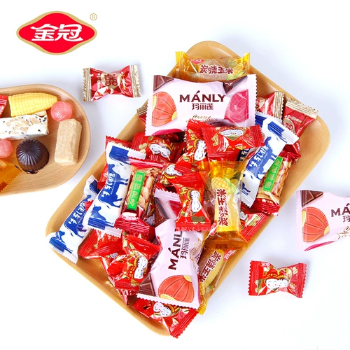 金冠 Коллекция из 5 фунтов свадебной свадебной конфеты Оптовая мягкая и твердое шоколадное смешивание сахара.