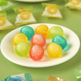 雅客 Взрывные полисахариды 500 г белого персикового вкуса йогурта Смешанный сэндвич с сэндвич с сахарным свадебным свадебным пакетом блюда с закусками с закусками