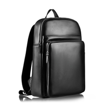 Swarden backpack men's leather 2021 new business casual top layer leather large capacity men's backpack