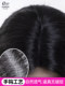 Real Human Hair Wig for Women, Upgraded and Lengthened, Ultra-Thin, Natural Feel, Covers Hairline, Conceals Gray Hair, Increases Hair Volume, Baby Hair Bangs Wig Piece