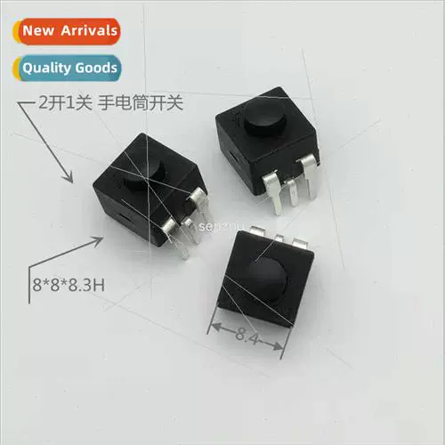 Фонарик SWCH 8008-213YB Pushbutton SWCH 2 ON 1 OFF HAIR D D