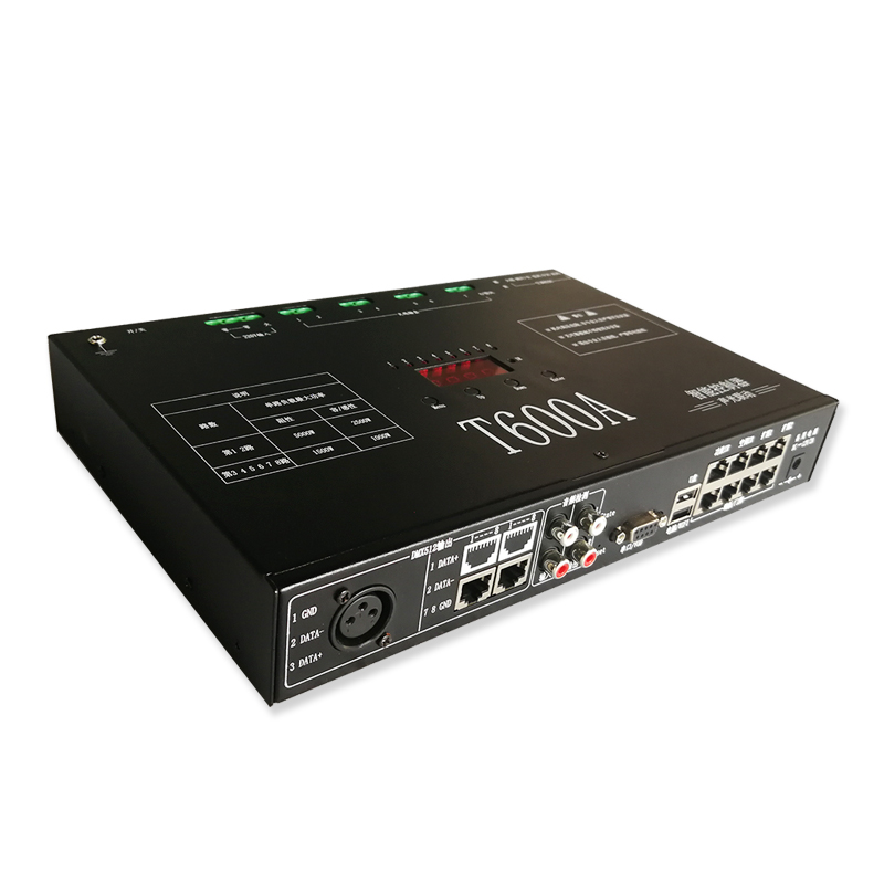 KTV lighting controller hi bag lighting effect programming designer DMX512 lamps sound and light linkage control box