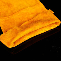 5cm cowhide extended welding gloves anti-high temperature flame retardant wear-resistant welder insulation gloves labor protection gloves