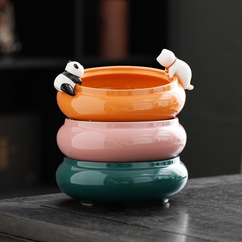 大号佛具三足炉小香炉：家中静谧禅意，一炉香点燃心灵之旅！-香熏灯炉