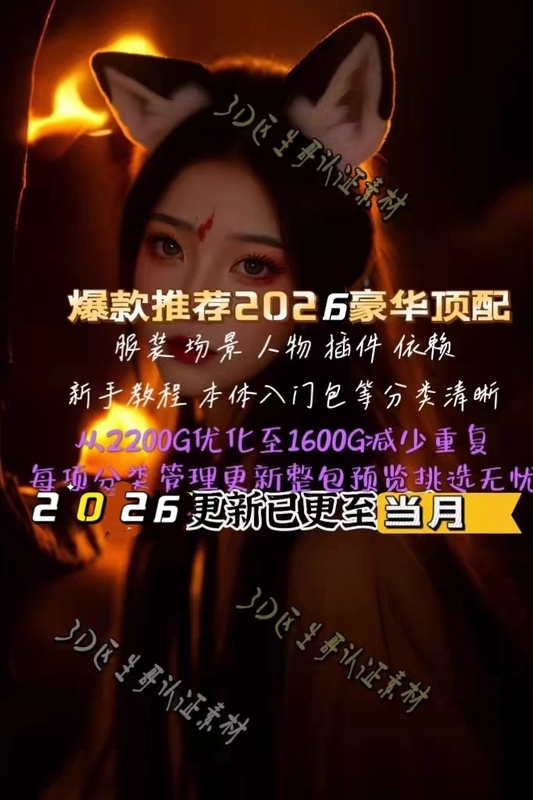 Modeling Game Integration Classification Update Package 2000g Core Game, Scenes, Clothing, Character Cards, Tutorial, and Beginner's Package