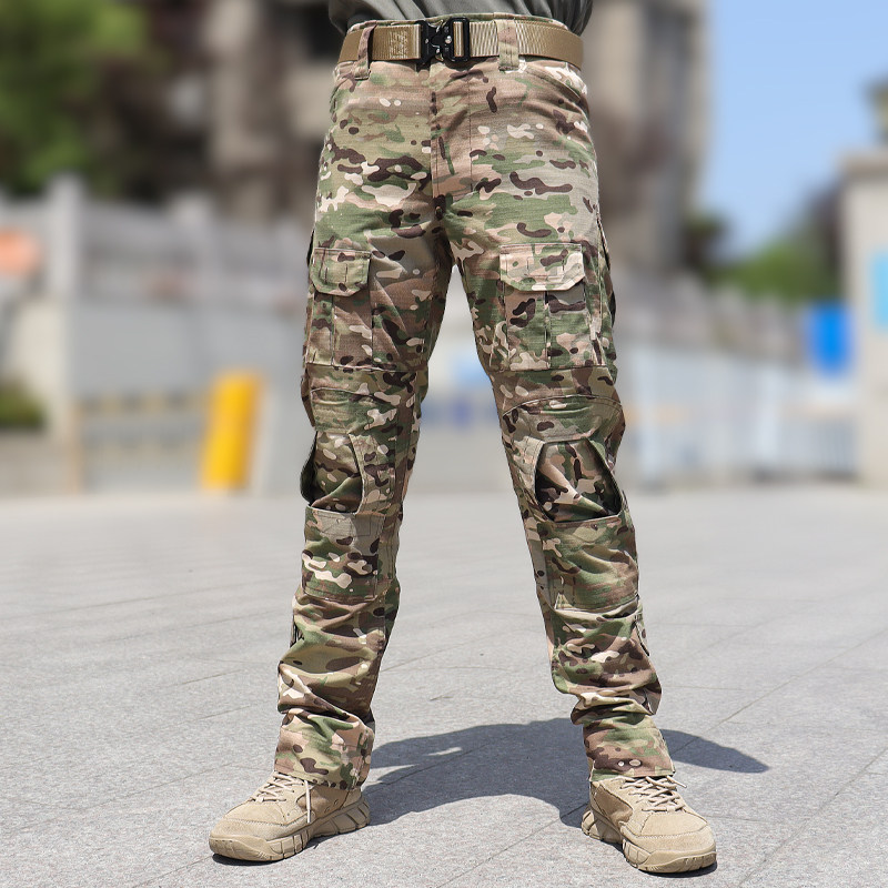 New large size mc camouflage frog suit pants men's summer outdoor 511 tactical pants mountaineering wear-resistant overalls women's models