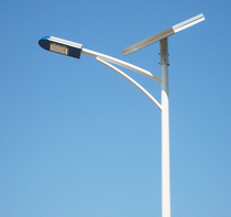  Outdoor solar street light Light control induction waterproof high pole light Courtyard lighting New rural mains road landscape