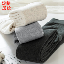 Lengthened beating underpants woman autumn winter plus suede tall outside wearing extra-long spiral tattoo pair pantyhose 175 warm cotton pants