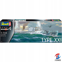 Tianyi model Lihua revell assembled ship model 05177 XXI submarine 1 144