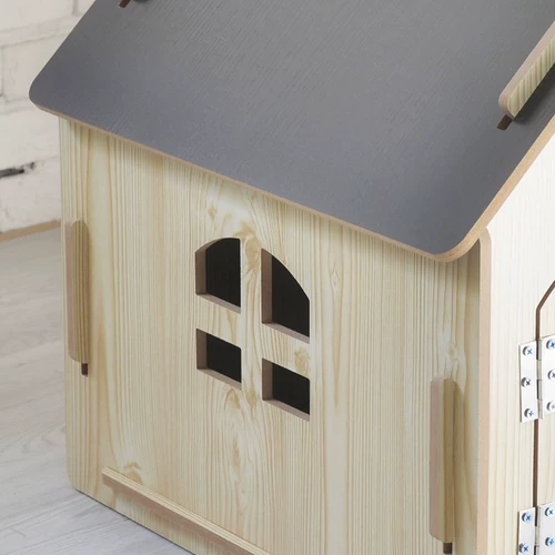 Собачья кровать сплошная древесина питомца деревянная кровать щенка гнездо плюшевая кошачья кошачья гнездо собака домик собака собака собака двойная кровать.