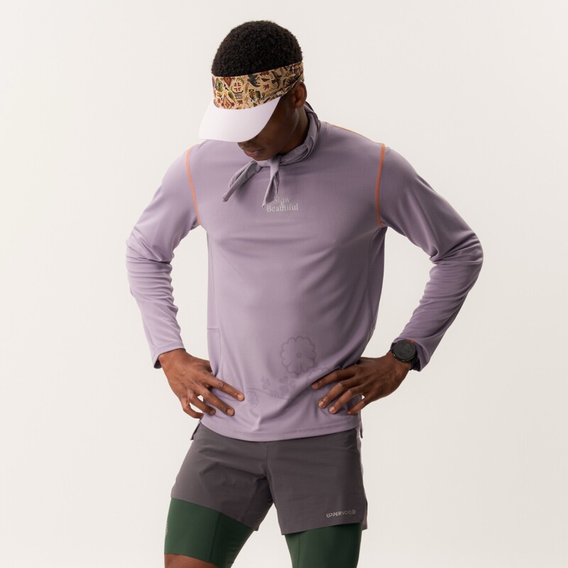 Uppervoid Second-Level Latitude | Tyet Long-Sleeved T-Shirt | Outdoor Sports Running Breathable Quick-Drying Polartec Men's