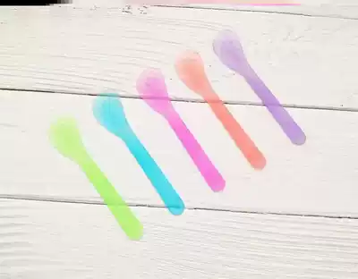 Silicone mask shovel beauty regulator Rod large mask stirring rod soft and film application scraper mud spoon