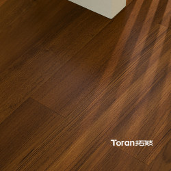 Tuoran | Middle Ancient Style Retro Teak New Three-Layer Solid Wood Composite Floor For Home Environmental-Friendly ENF Floor Heating Large Board