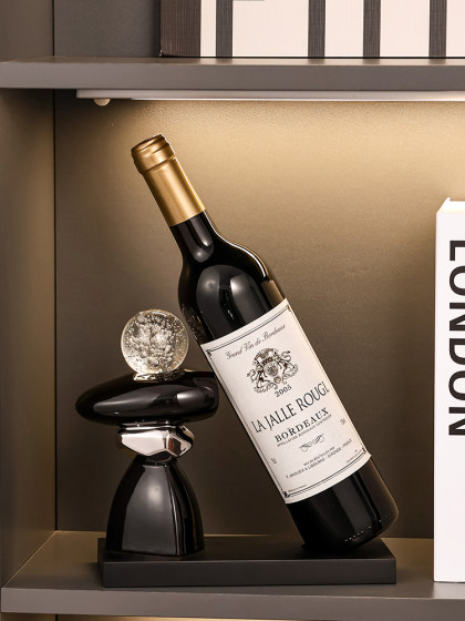 时至运来红酒架摆件轻奢高档客厅酒柜电视柜高端大气餐边柜装饰品