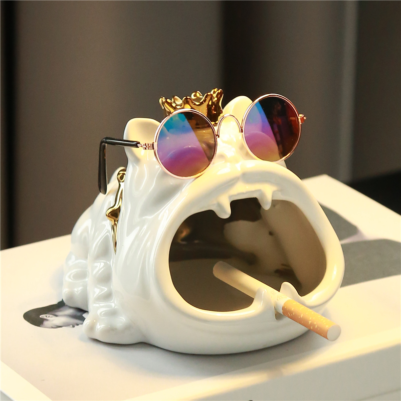 Brief Nordic Ins Styles Creativity Cute Personality Trend Home Living Room Carte Evil to Ashtray Hem-Taobao