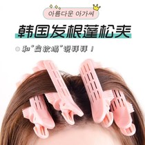  Overhead hairpin fluffy clip Lazy curler Hair styling partition clip Hair root hair fluffy artifact female clip