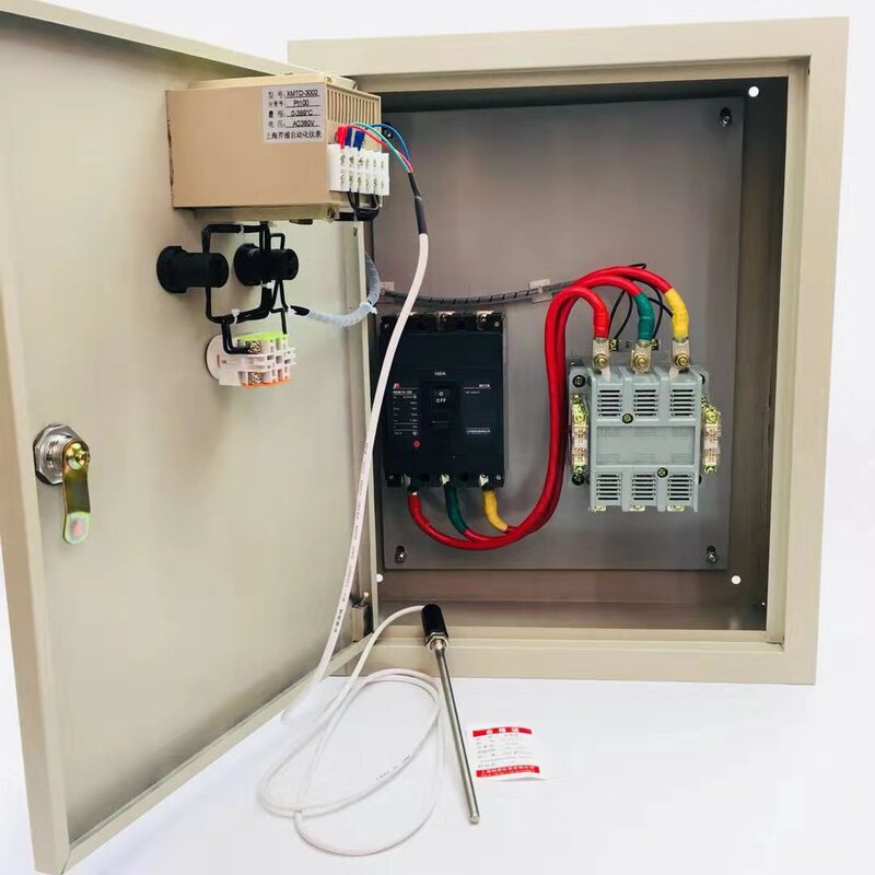 380V Temperature Control Box Heating Rod Electric Heating Tube Matching 220V Temperature Control Distribution Box Boiler Water Tank Temperature Control Electric Cabinet 380V Temperature Control Box Heating Rod Electric Heating Tube Matching 220V Temperature Control Distribution Box Boiler Water Tank Temperature Control Electric Cabinet