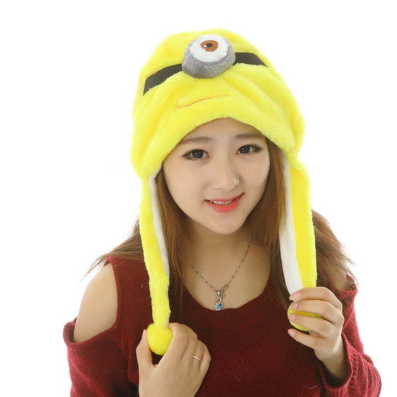 Children Unisex Unisex Cute Animal Eaveless Beanie Hat display picture 11