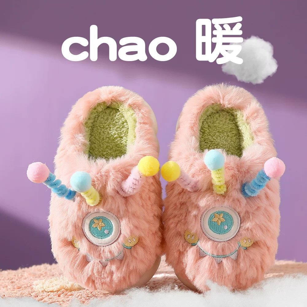 Hello Kitty, детские зимние тапочки для детей и подростков