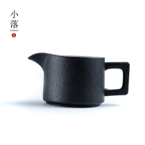 Small Fall Dragon Enlightener Fair Cup Anti Burn Black Ceramic Japan Style Brief About Tea Instrumental Tea Sea Home Kung Fu Tea Set Accessories