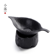 Creative Minima Tea Leaking Cups Day Style Ceramic Tea Filter Kongfu Tea Accessories Whole Set Tea Filter Tea Sepal