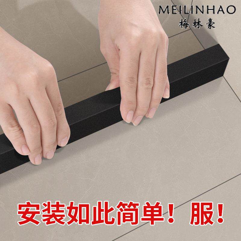 门口防水挡板入户门下挡水条门槛地面加高室外水泥地家用防雨门挡