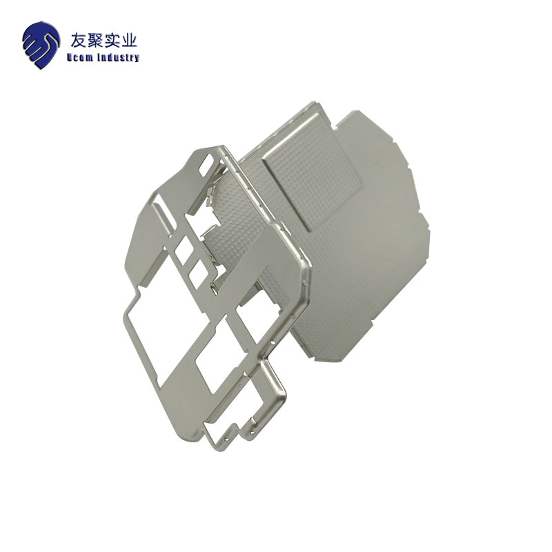 Shenzhen manufacturers customize foreign white copper tinplate stainless steel combined shielding cover access control tensile insulation shielding cover