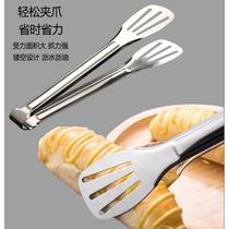 304 stainless steel food clips kitchen barbecue anti-scalding thickened steak clips buffet clips barbecue clips picnic