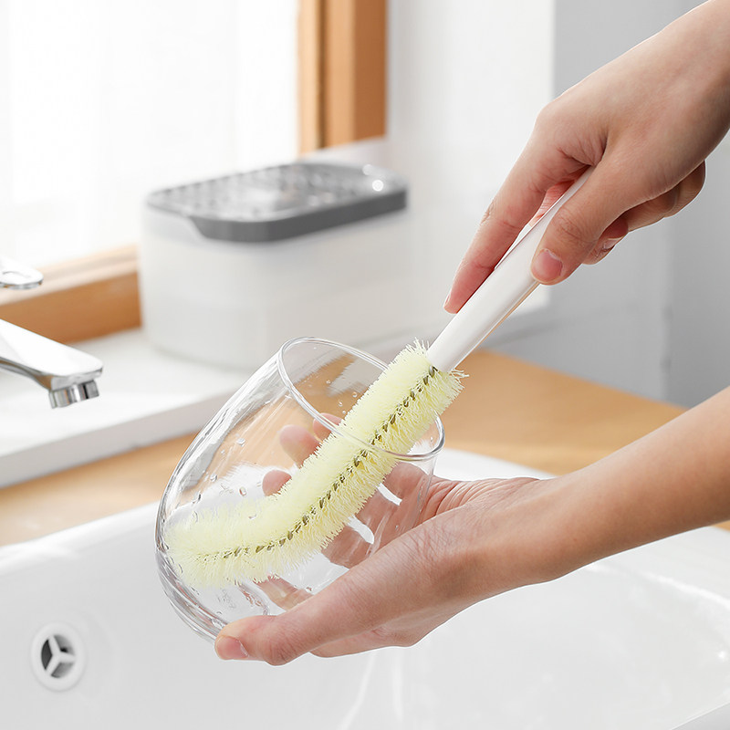 Japan Wash Cup God No Dead Angle Long Handle Bottle Brush Insulation Cup Home Cleaning Machine Wall Breaking Machine Wash Cup Brush